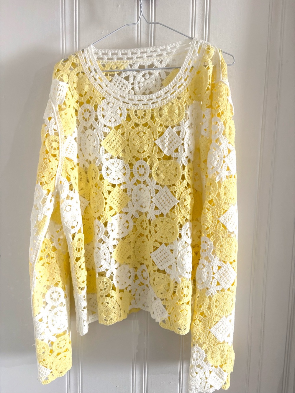 Cram crochet sweater